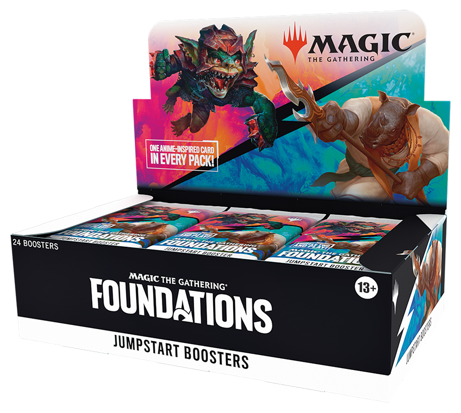 BOX JUMPSTART BOOSTER - MTG FOUNDATIONS 2024 (24 BUSTE) - ENG